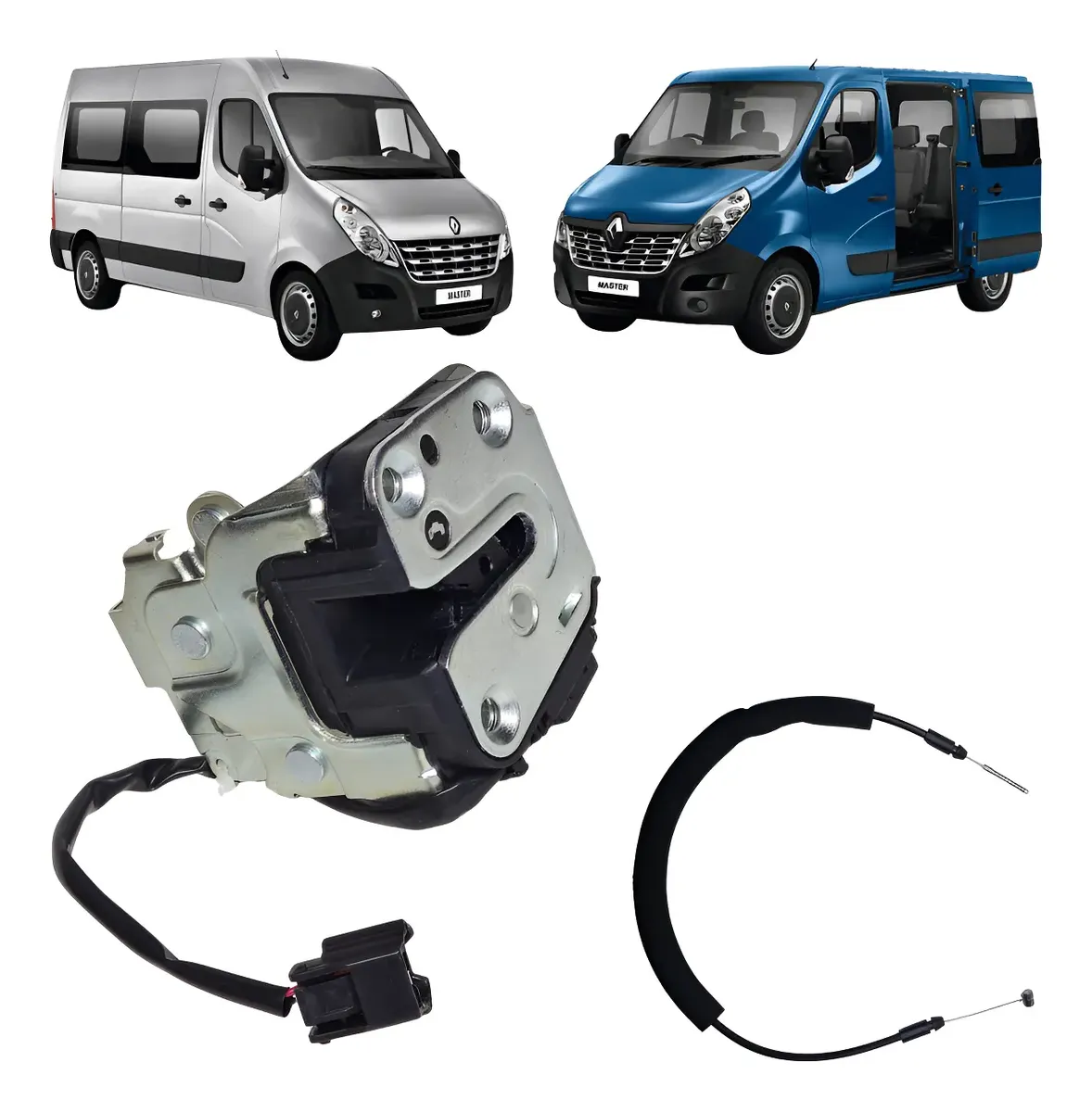 Cerradura de puerta lateral corredera Renault Master 2.3 16v 2013