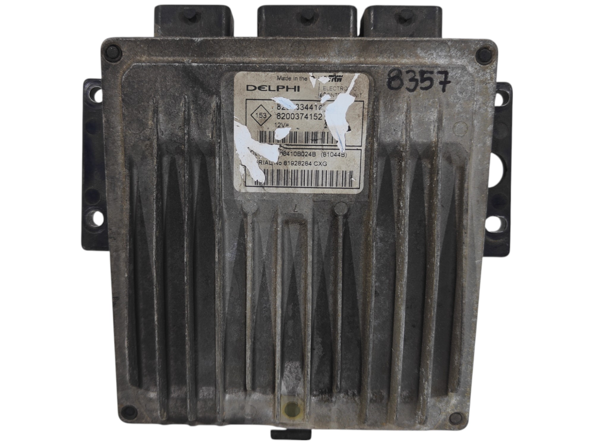 ECU de motor Renault Megane 1.5 DCI , Ref: 8357-K3A7