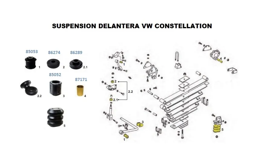 BUJE B/ESTAB DEL VW 14-150-FORD CARGO (B)