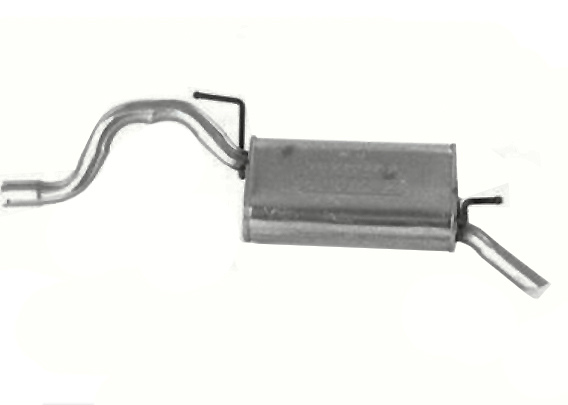 Silenciador Trasero Fiat Palio 2005 2011 1.4