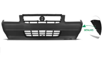 PARAGOLPE DEL FIAT UNO FIRE WAY 08-11(GRIS)P/FENDE