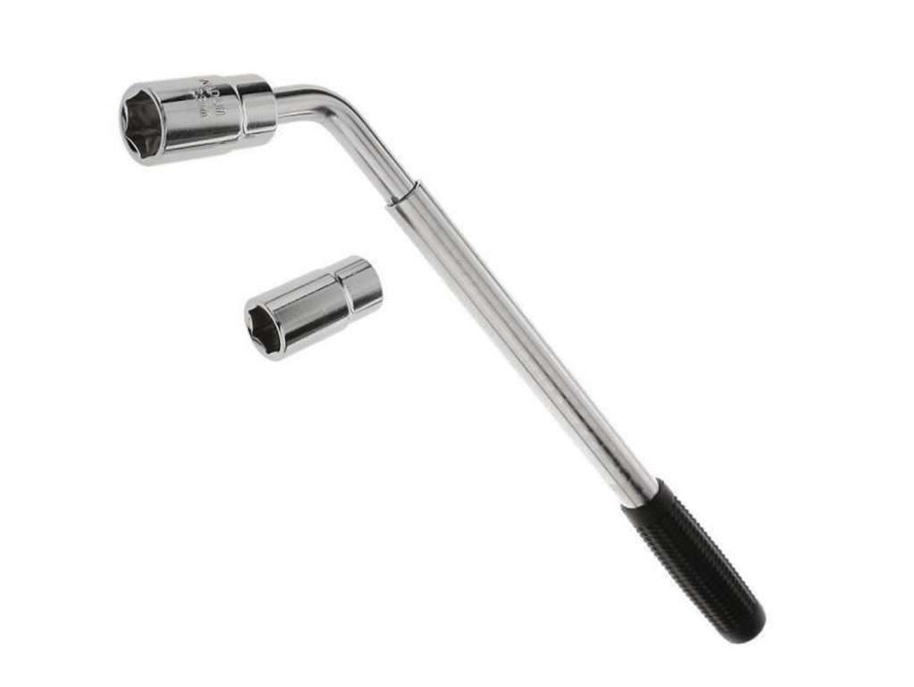 Llave de rueda universal ajustable