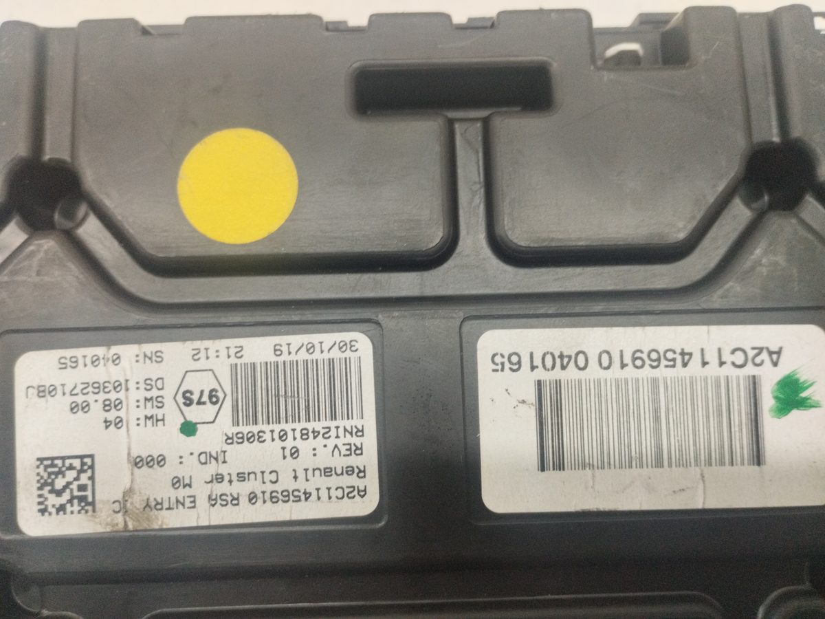 Tablero de Instrumentos Renault Duster II desde 2017 Comfort 1.5L 85kW RNI248101306R