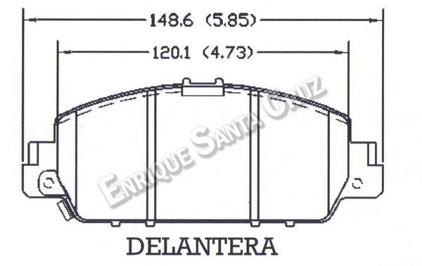 Pastillas de freno delanteras