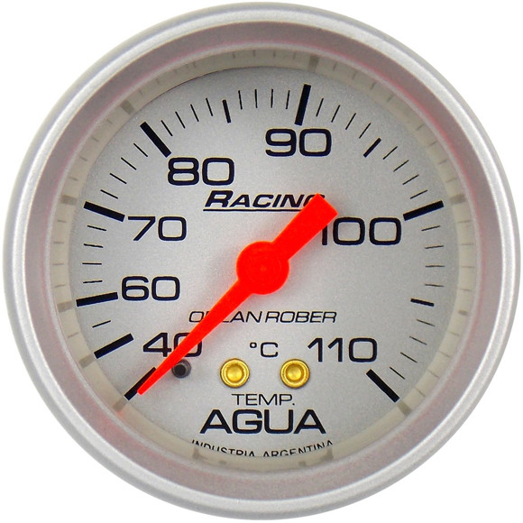 TERMOMETRO DE AGUA ESCALA: 40 -140°C FONDO GRIS