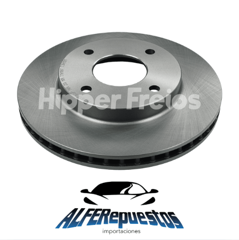 DISCO FRENO NISSAN TIIDA VENTILADO 260MM