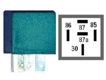 RELAY MINI VW GOL 95/ INYEC. C/RES.