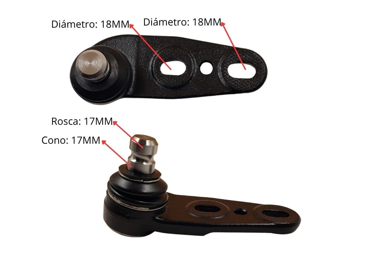Rotula Del Volks Saveiro/Gol Iv/Parati/Gol Iii 99-25 Der
