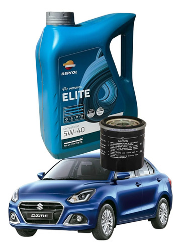 Aceite + Filtro Suzuki Dzire 1.2 Nafta