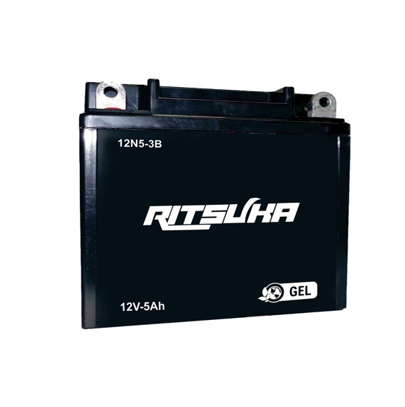 BATERIA DE GEL SMF PARA MOTO 12V 4AH 120X61X130 12N5-3B