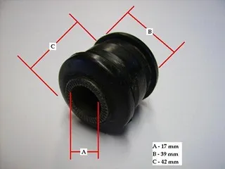 Buje de tensor trasero