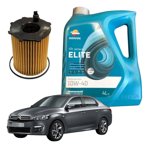 Filtro + Aceite Citroen C-elysée 1.6 Diesel