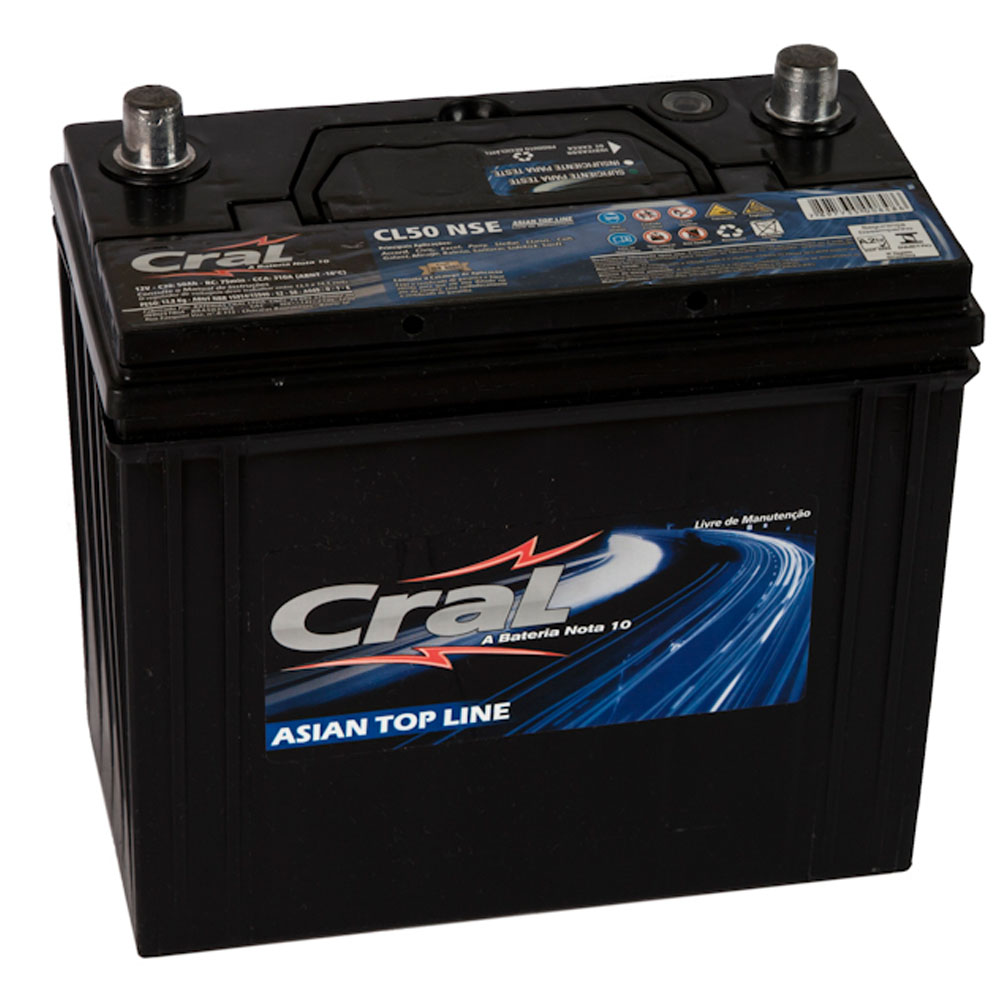 Batería de 12V 55Ah 320CCA con borne positivo izquierdo