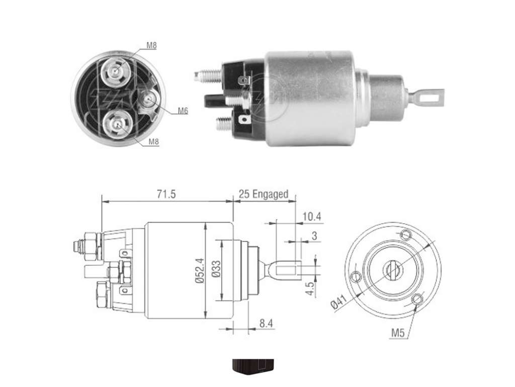 Solenoide de arranque