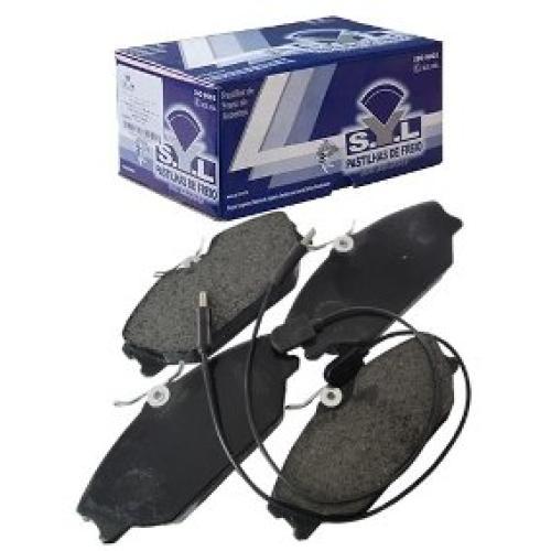 JGO. PASTILLAS FRENO RENAULT LAGUNA SCENIC 2001....SIST. GIRLING C/ SENSOR 130X55X18MM (21388)
