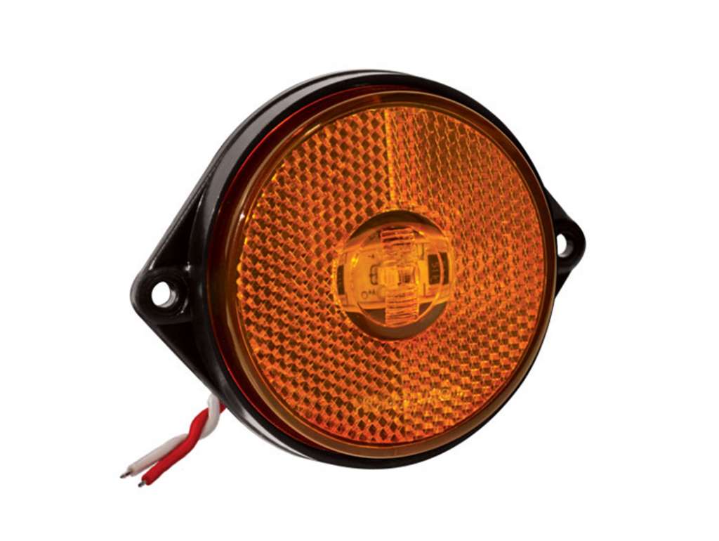 FARO LATERAL UNIV. RED LED AMBAR 12V/24V