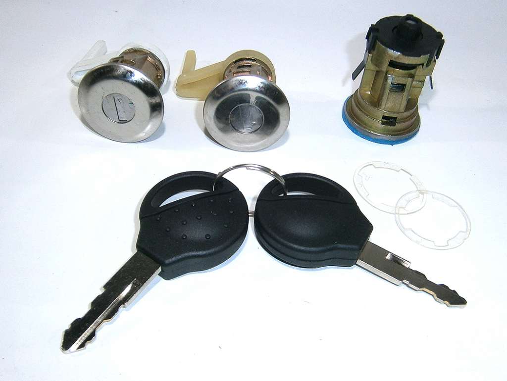 CILINDRO PUERTA PE 206 KIT 4 PIEZAS