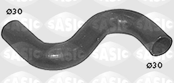 CAÑO SUPERIOR RADIADOR PEUGEOT 206 NAFTA TU5 30mm [SASIC]