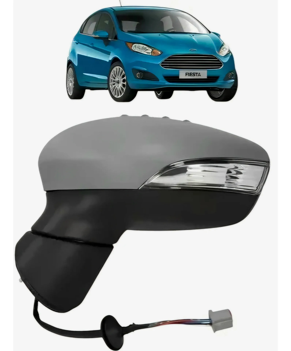 Espejo Ford Fiesta Kinetic 2014 A 2019 Izquierdo