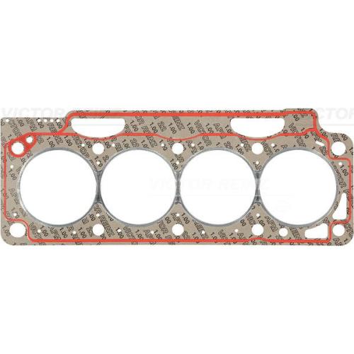 JUNTA TAPA CIL. RENAULT NAFTA 1.8 CLIO MOTOR F3P-F3R REINZ ESPESOR 1.00MM 83.20MM
