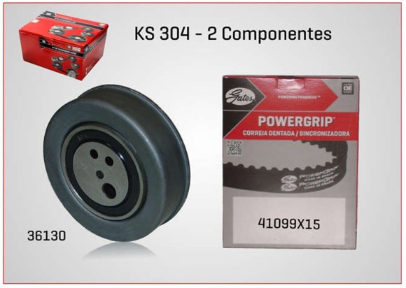 KIT DE DISTRIBUCION CHEVROLET CHEVETTE/MARAJO 1.6 8V