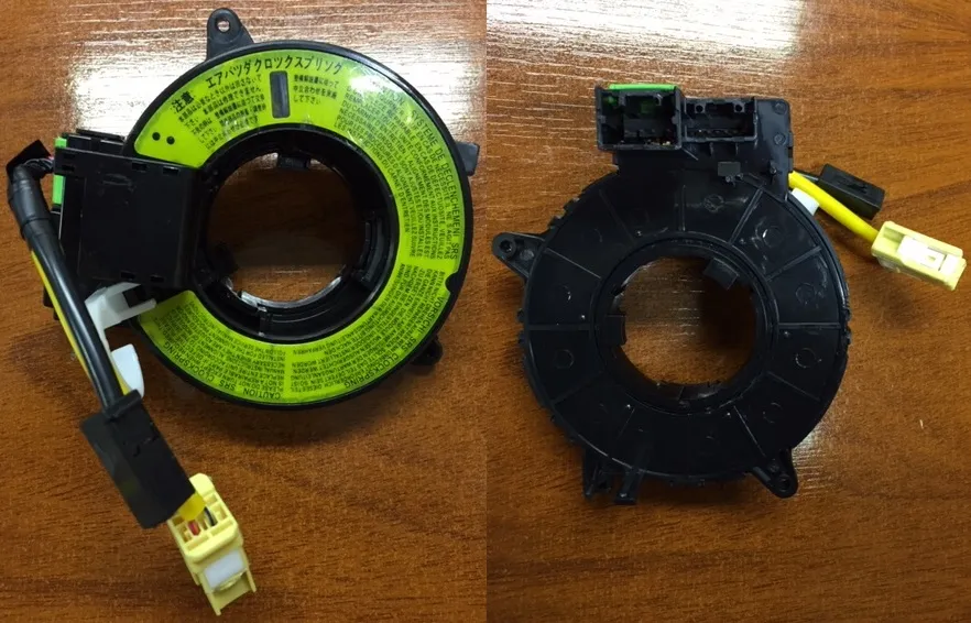 Conector de airbag y comandos de volante