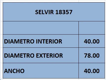 Rulemán de rueda delantera con ABS para General Motors Onix, Prisma, Sonic, Spin