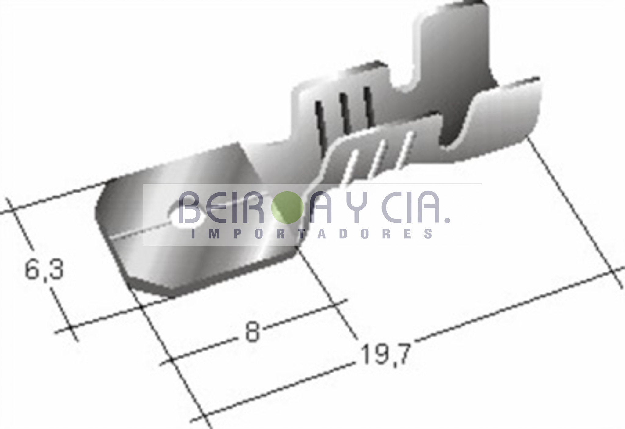 TERMINAL IMP. 08 ITAL ENCHUFE MACHO T/BOSCH UNIV