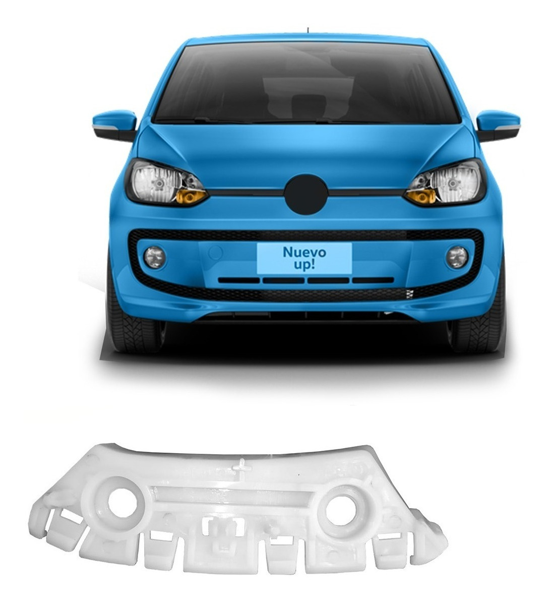 Soporte De Paragolpe Delantero Vw Up Derecho