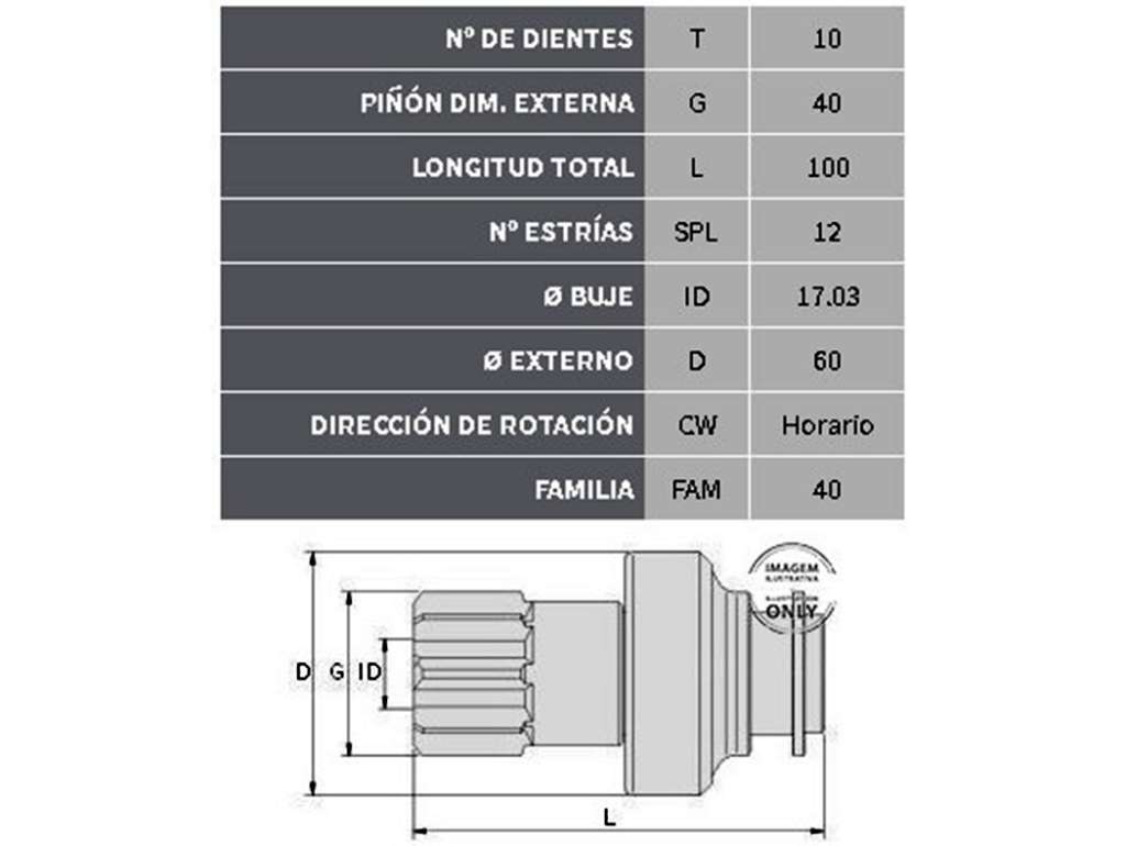 Bomba de freno secundaria