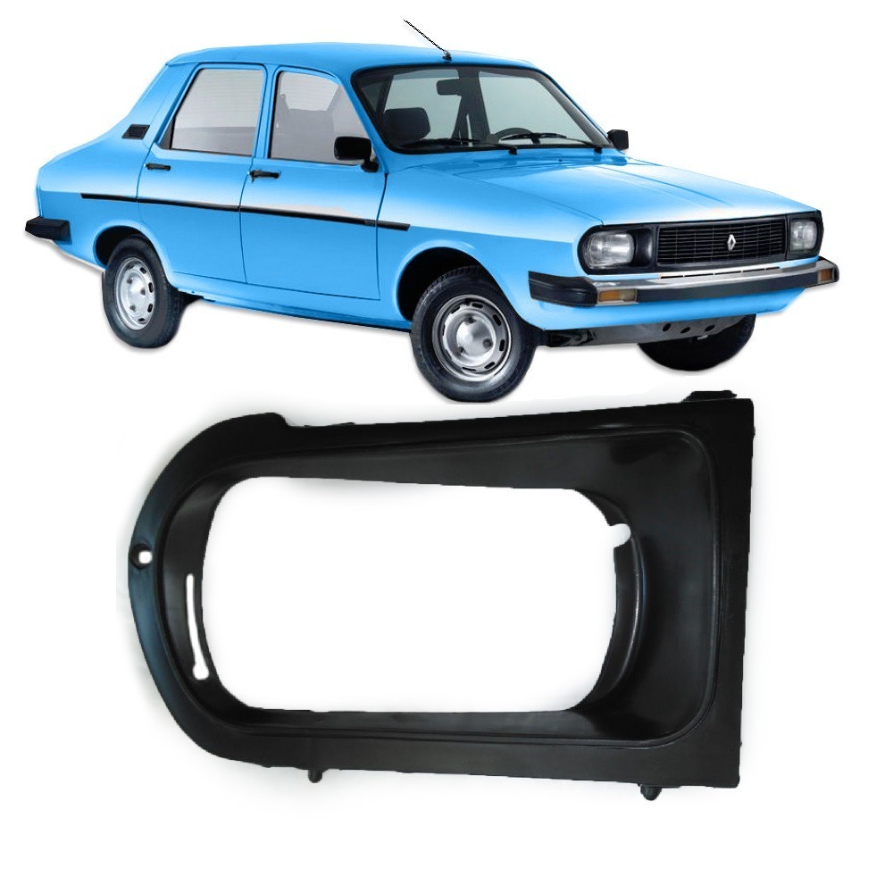 Aro de Semioptica Rectangular Renault 12 Derecho