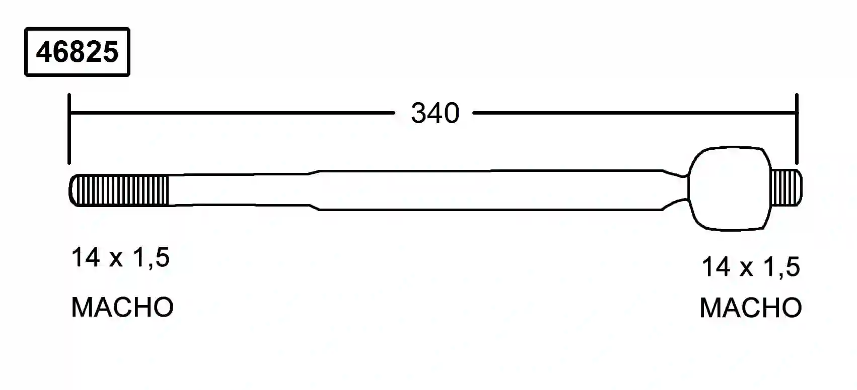 Axial de dirección