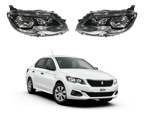 Kit Semiopticas Delanteras Peugeot 301 2017 / 2025