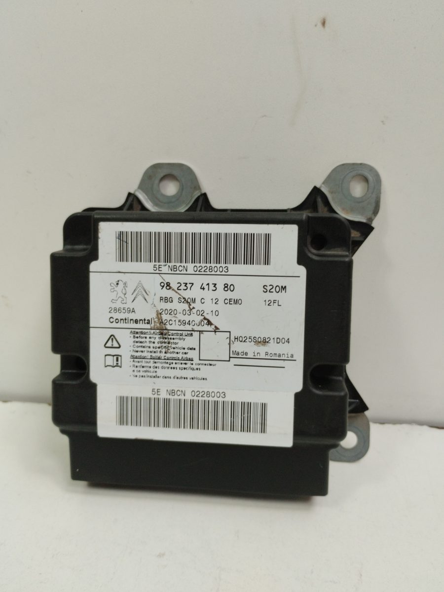 Centralita Airbag Citroën C3 2016-2023 Comercial 1.5L 75kW 9823741380