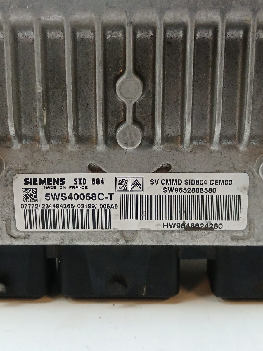 Centralita Motor Uce Citroën C3 1995-2010 1.4 HDi Exclusive 1.4L 50kW 5WS40068CT