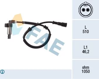 SENSOR ABS REN TRA REN MEGANE,SCENIC TRA DER