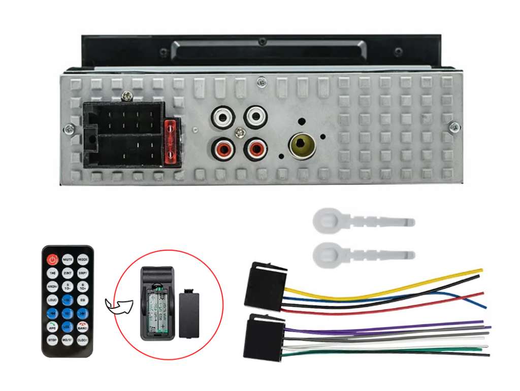 Radio para automóvil con reproductor multimedia