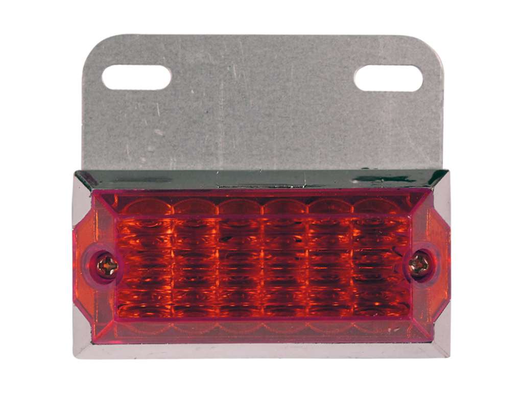 Faro lateral 12V 12 LED rojo