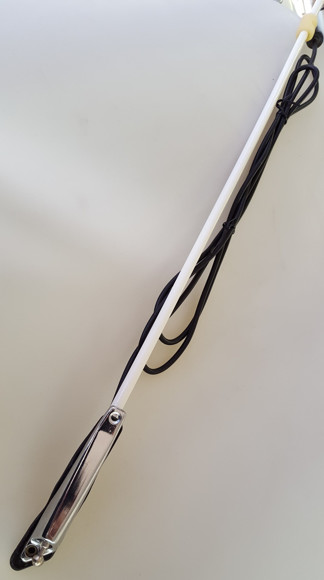 ANTENA DE RADIO AUTOMOVIL CON BASE CROMADA PARA ADAPTAR