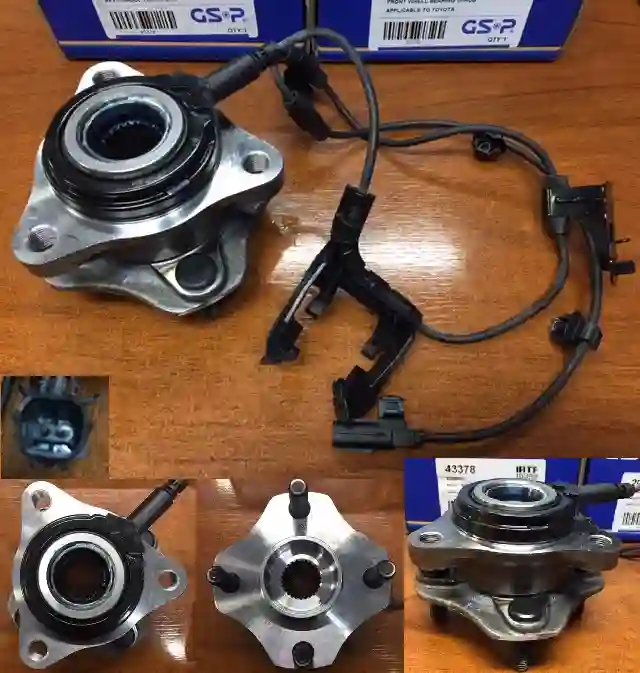Maza de rueda delantera derecha con rulemán para Toyota Etios