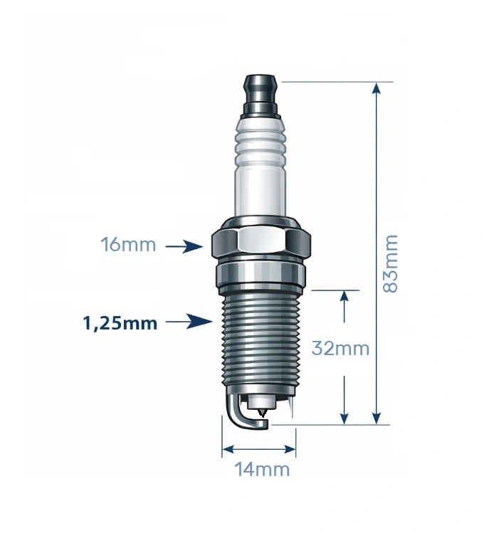 BUJIA PLFR5A-11 (PLATINO-IRIDIO) TORCH