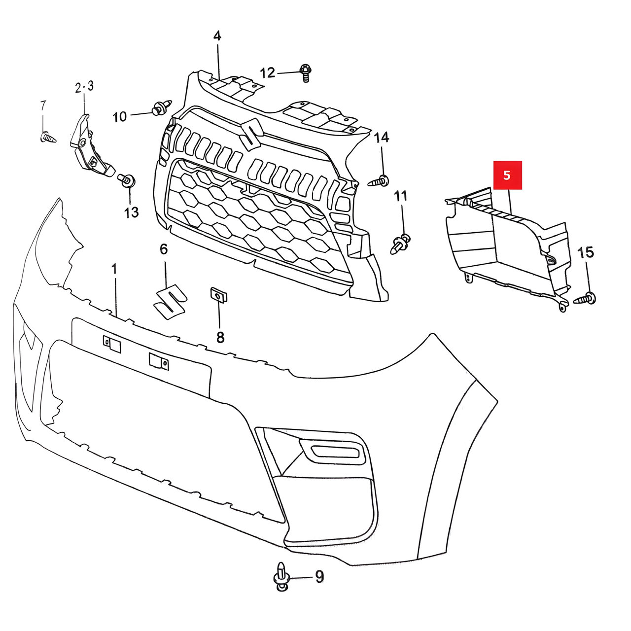 DEFLECTOR AIRE -ORIGINAL