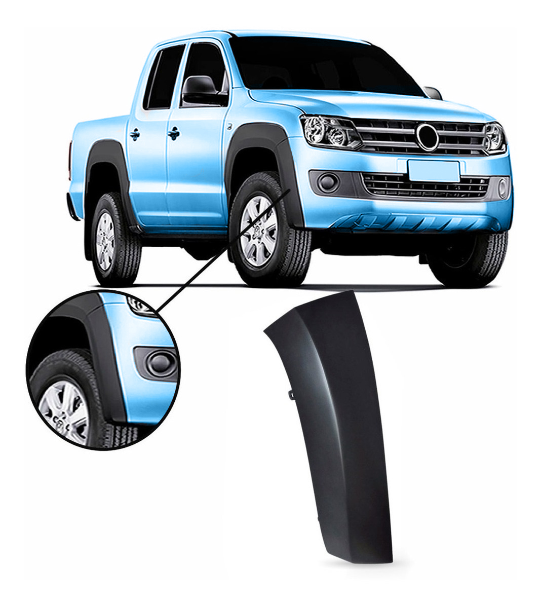 Fender de Paragolpes Delantero Derecho