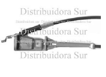 CABLE APERTURA CAPOT RENAULT TWINGO PERILLA VERDE [DISTRIBUIDORA SUR]
