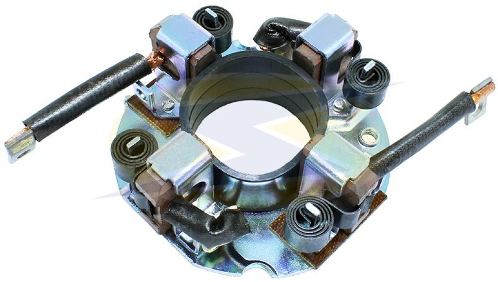 Porta carbones para motor de arranque