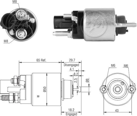 AUTOMATICO ARRANQUE VW GOL/FOX/GOLF/SAVEIRO/UP C/DENSO