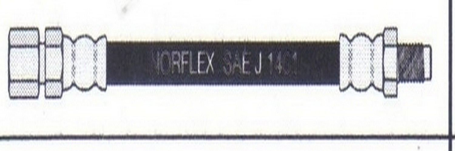 Flexible de freno trasero