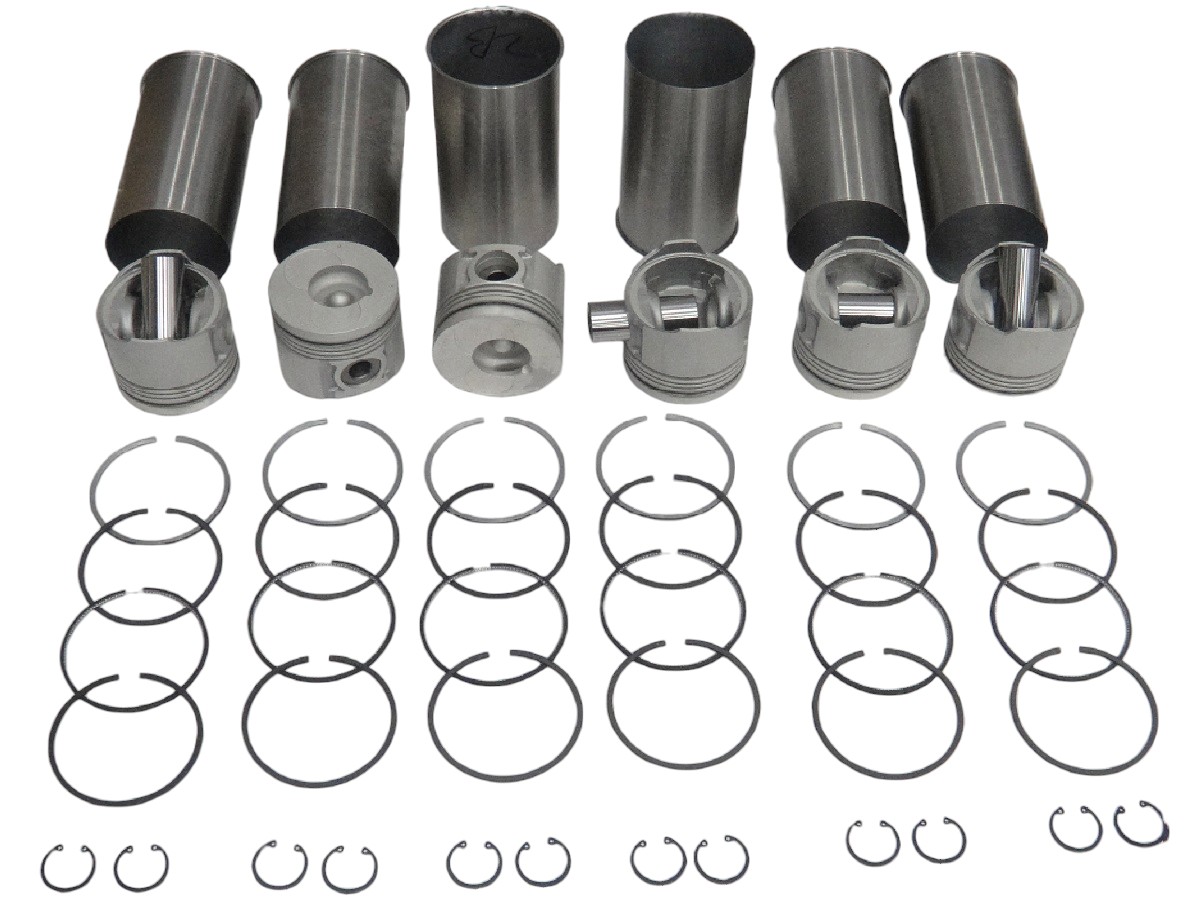 CAMISA/PISTON/PERNO/AROS ISUZU 6BG1T 4 AROS