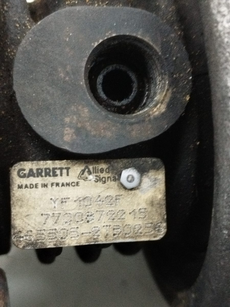 Turbocompresor Renault Safrane (B54) 1992-1996 2.1 dT 2.1L 65kW 7700872215