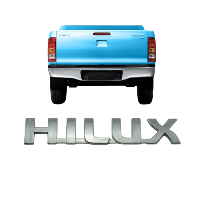 Emblema Insignia Trasera Toyota Hilux 2005 al 2015 ( Hilux )